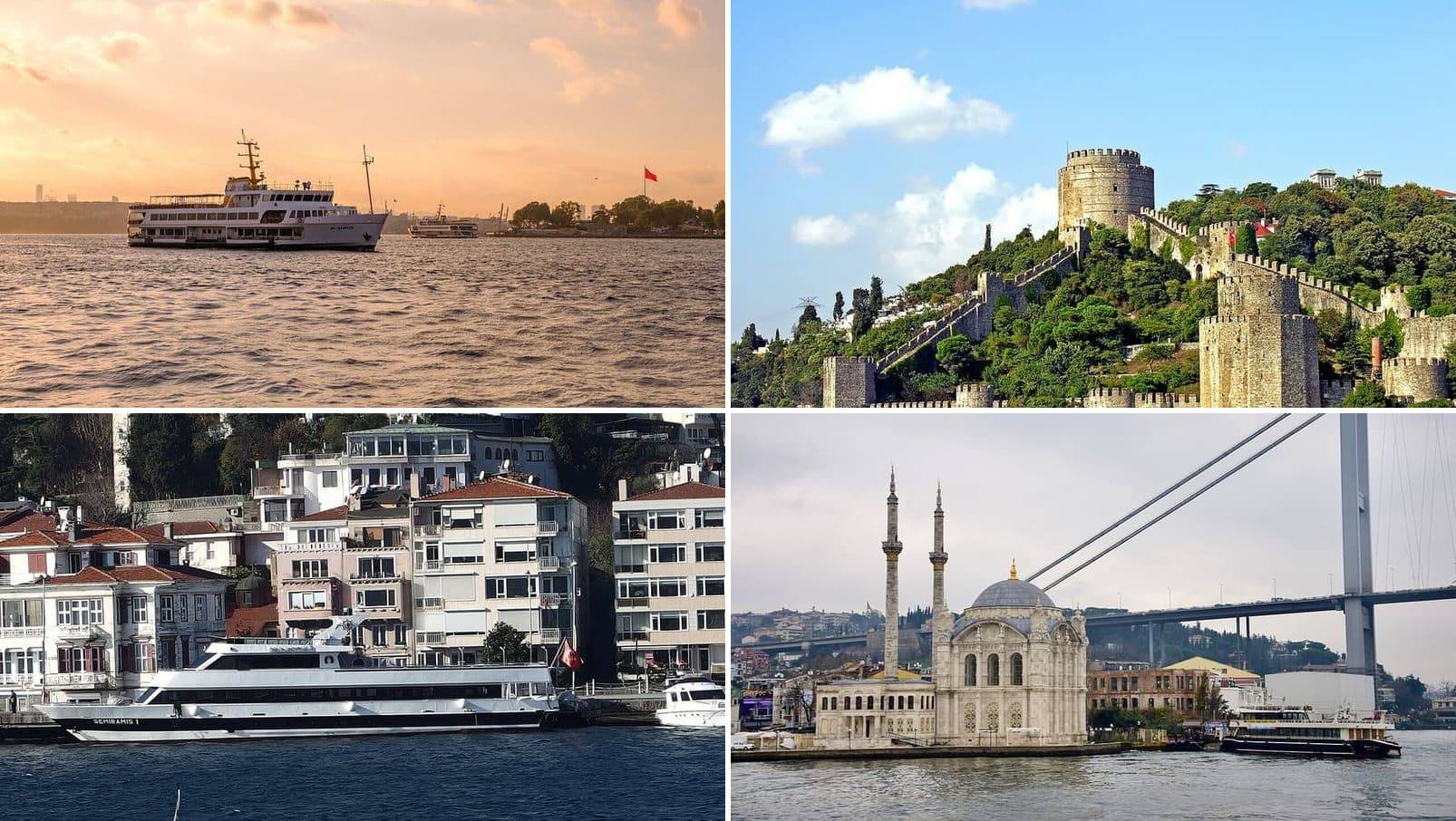 Bosphorus cruise guide: public ferry, tour boat or private yacht?